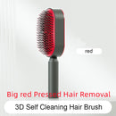 Hair Brush For Women, One-key Cleaning Hair Loss Airbag Massage Scalp Comb Anti-Static Hairbrush