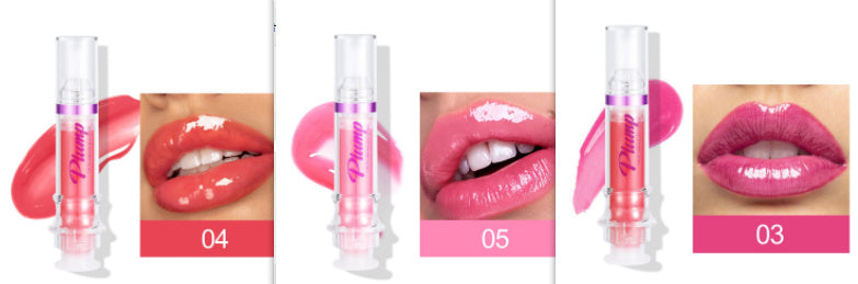HANDAIYAN Lip Plumping Booster Gloss ,Lip Mirror Liquid Lipstick