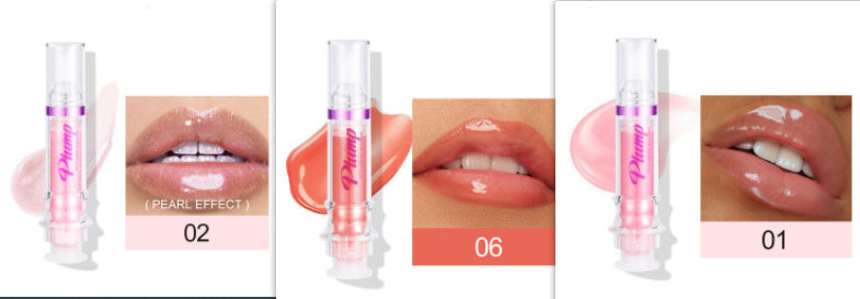 HANDAIYAN Lip Plumping Booster Gloss ,Lip Mirror Liquid Lipstick