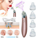 Electric Blackhead Vacuum Pore Cleaner Acne Pimple Remover Strong Suction Tools.
