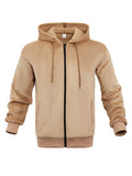 Fashion Casual Zippered Hooded Sweatshirt For Men