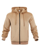 Fashion Casual Zippered Hooded Sweatshirt For Men