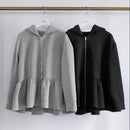 New Japanese And Korean Style Women's Hooded Sweatshirt Jacket