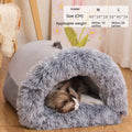 New Splice Portable Pet Nest Portable Autumn And Winter Warm Dog Nest Moisture-proof Long Fur Cat Nest
