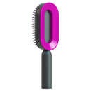 Hair Brush For Women, One-key Cleaning Hair Loss Airbag Massage Scalp Comb Anti-Static Hairbrush
