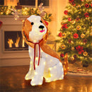Christmas Dog Decorations With LED Lights, Christmas Decorations